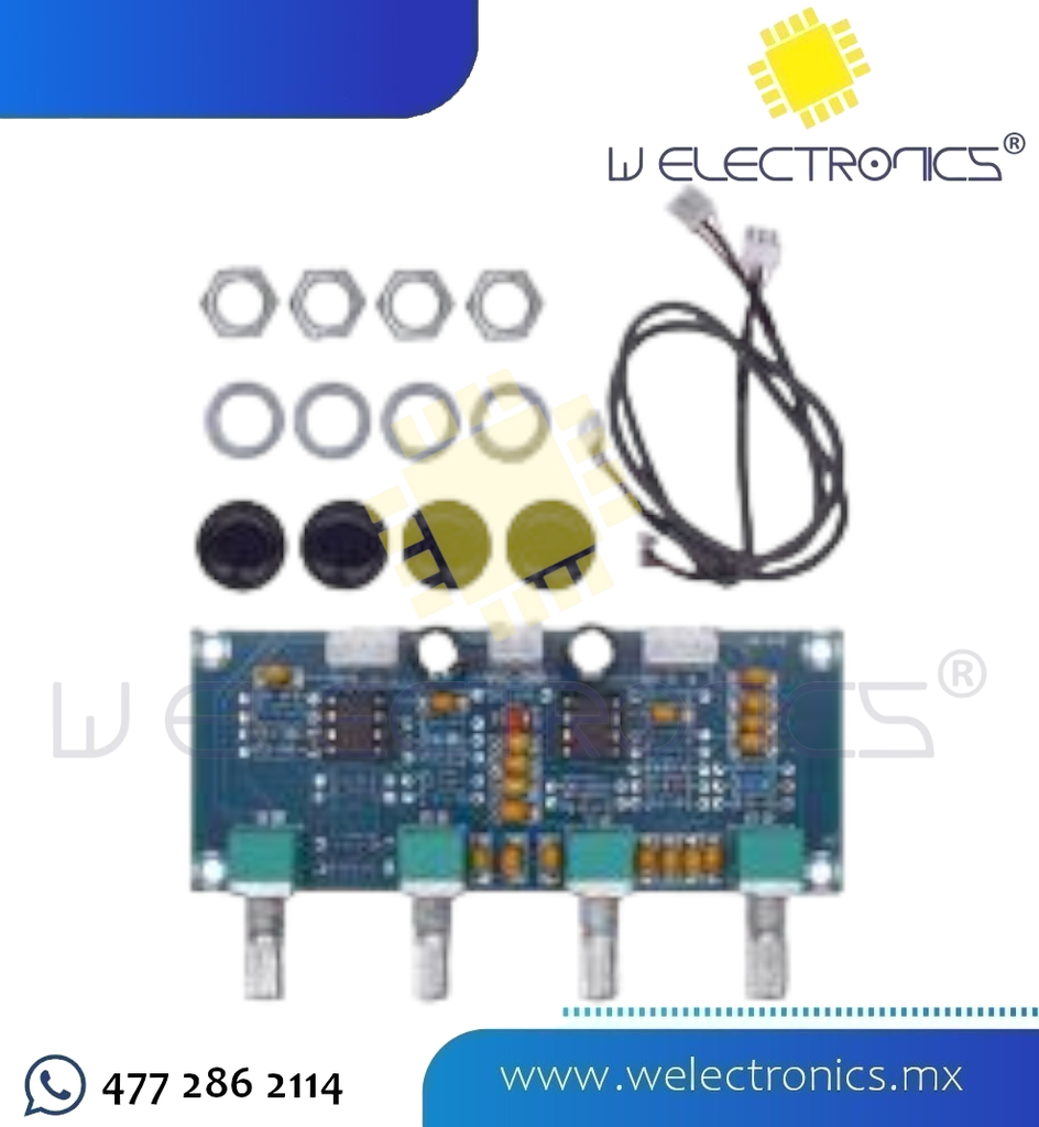 MODULO PREAMPLIFICADOR XH-A901 CON CONTROL DE TONO