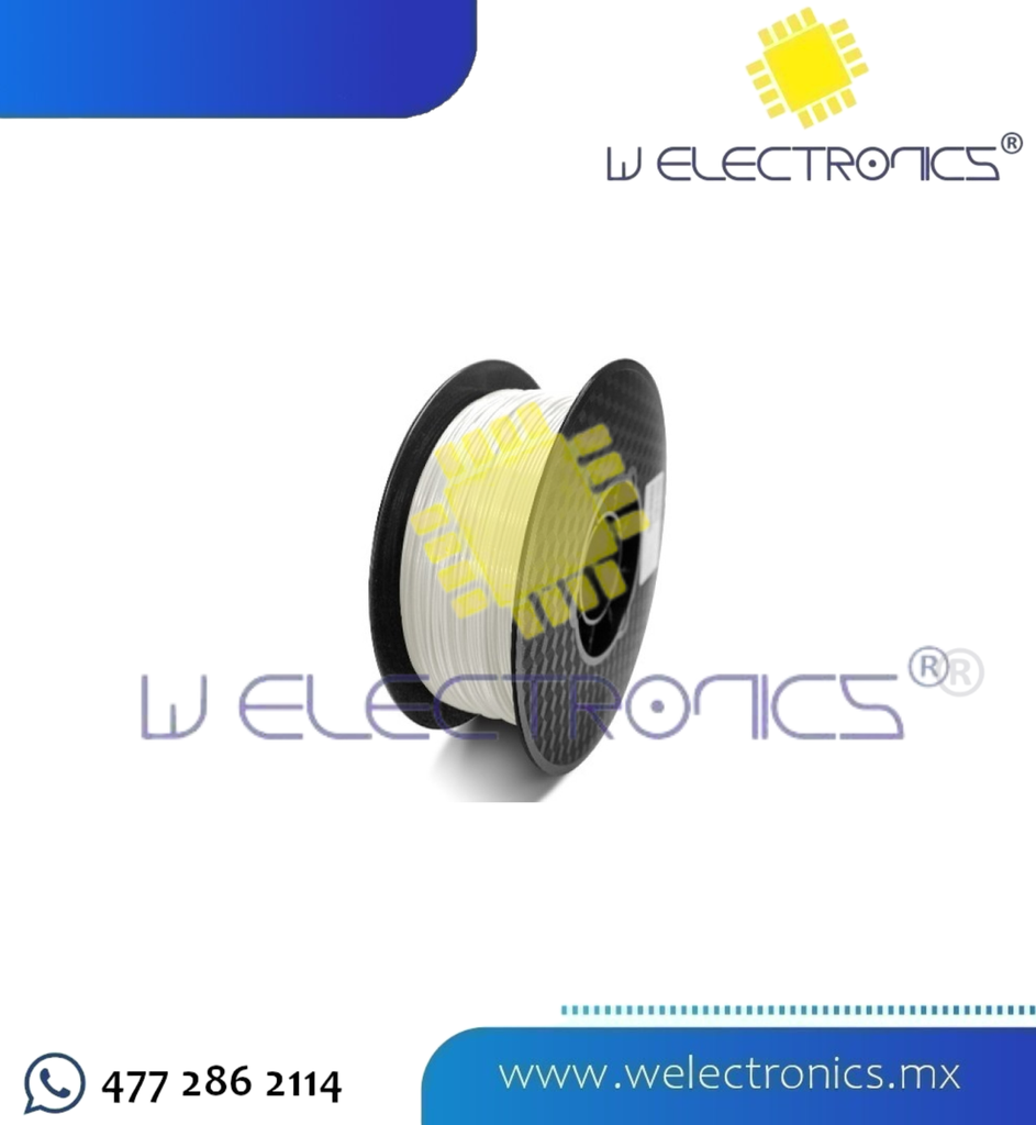 1 KG DE FILAMENTO PLA 1.75 MM MARCA COLOR PLUS