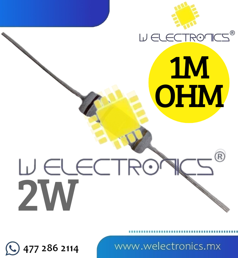 RESISTENCIA DE CARBÓN 2W
