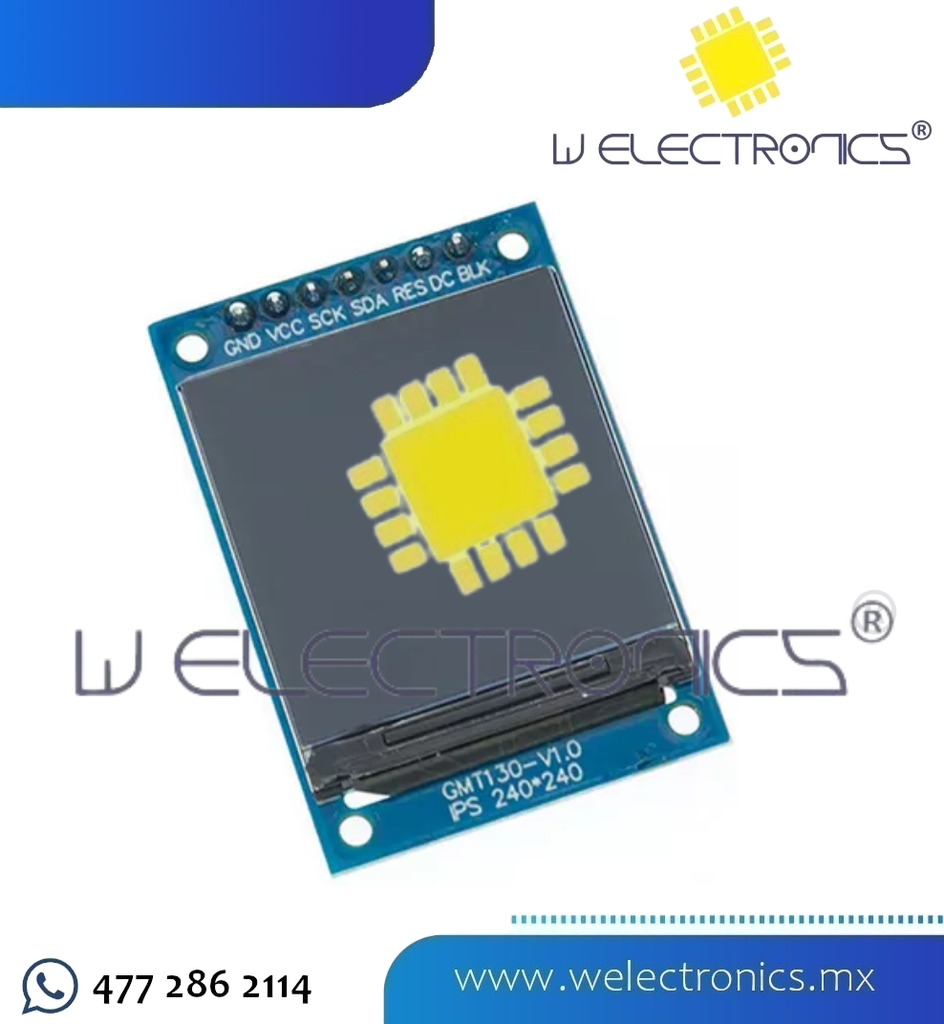 PANTALLA LCD TFT 1.3 SPI 240*240