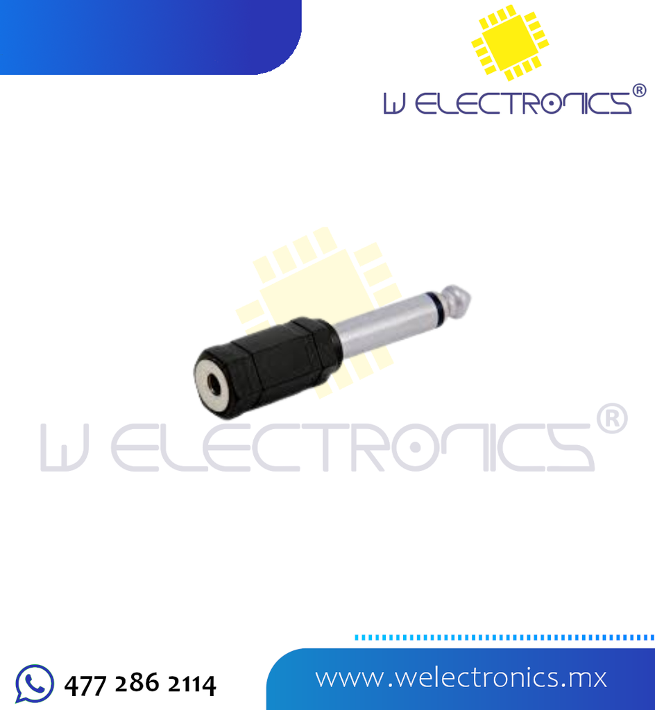 ADAPTADOR JACK 3.8 A PLUG 6.3 (copia)