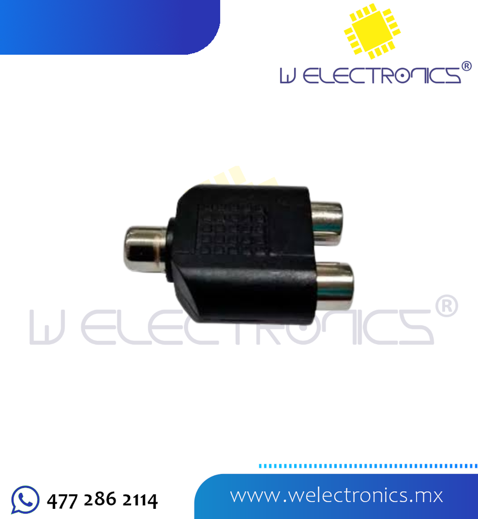 ADAPTADOR 2 JACK 6.3 A PLUG 3.5 (copia)