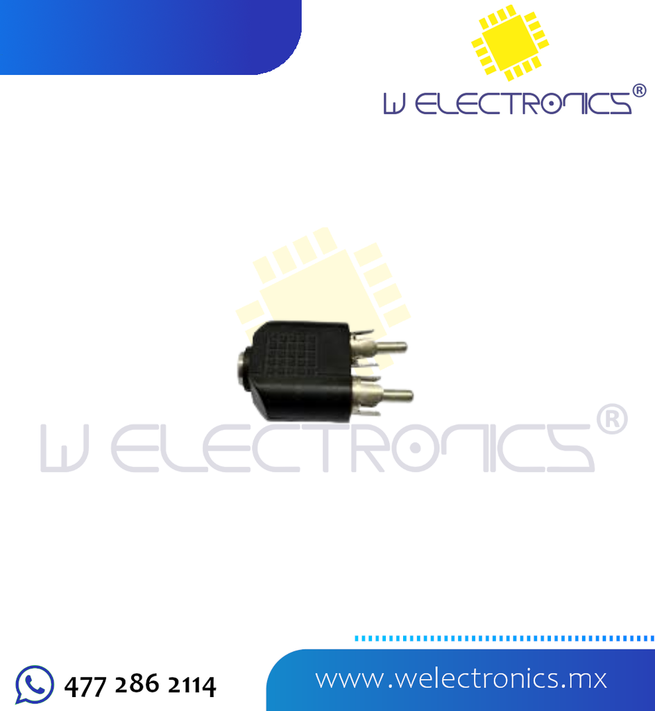 ADAPTADOR 2 JACK RCA A PLUG 3.5 (copia)