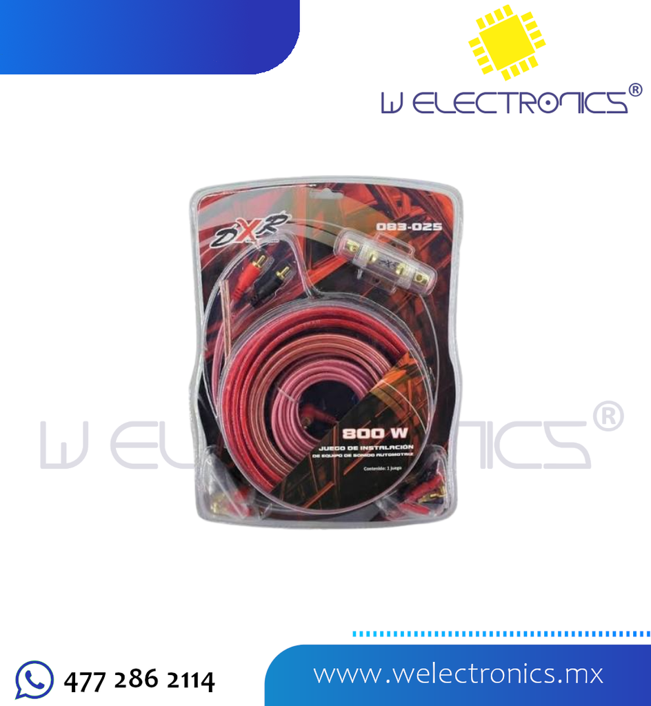 JGO.COMPLETO P/INST DE EQUIPO DE SONIDO AUTOMOTRIZ