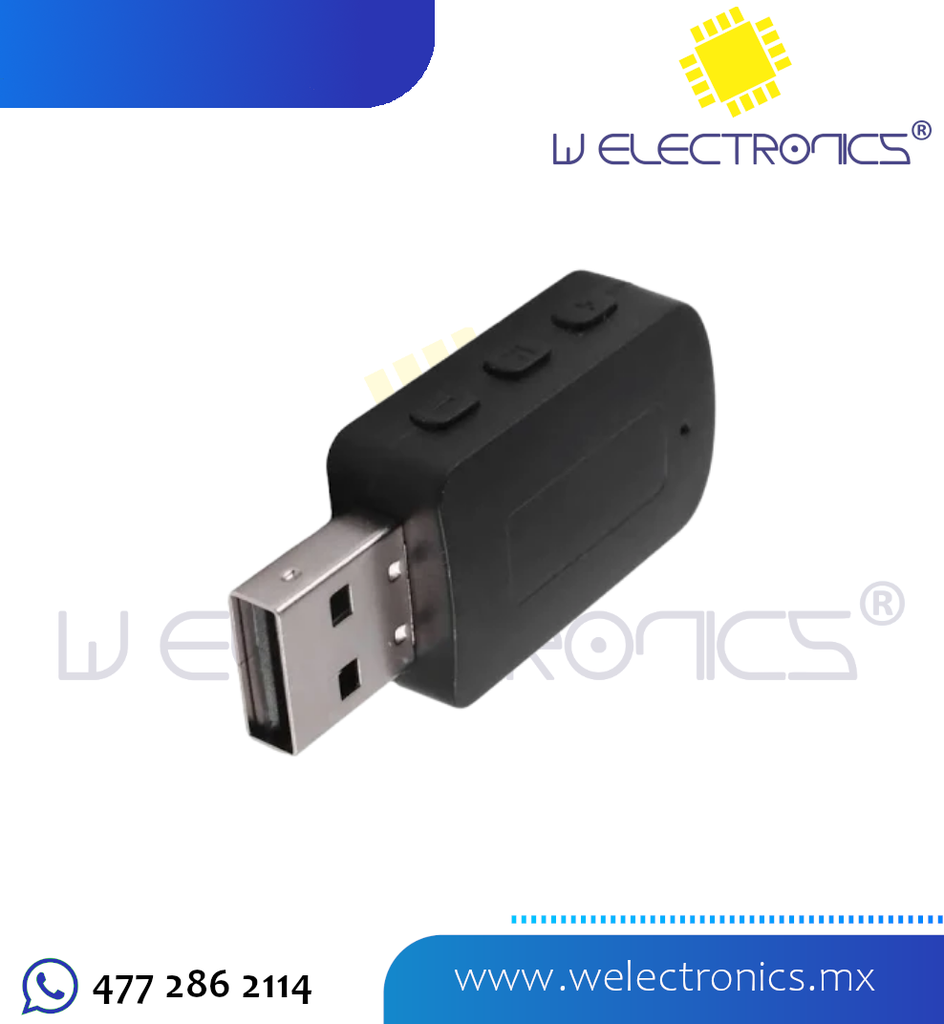 RECEPTOR BLUETOOTH A FM PARA AUTO