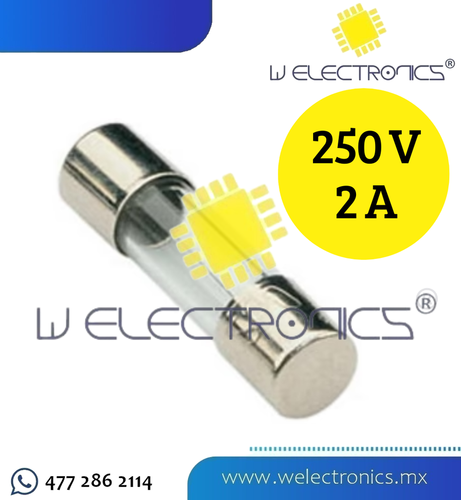 FUSIBLE EUROPEO CRISTAL 250V