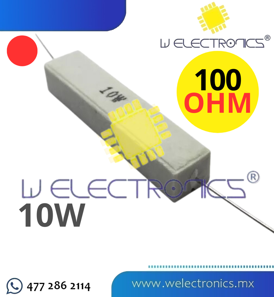 RESISTENCIA CERÁMICA 10W