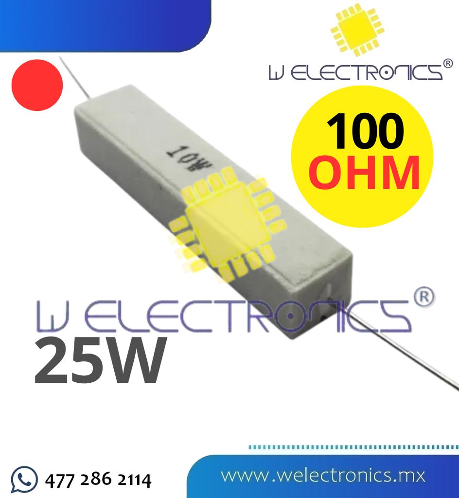 RESISTENCIA CERÁMICA 25W