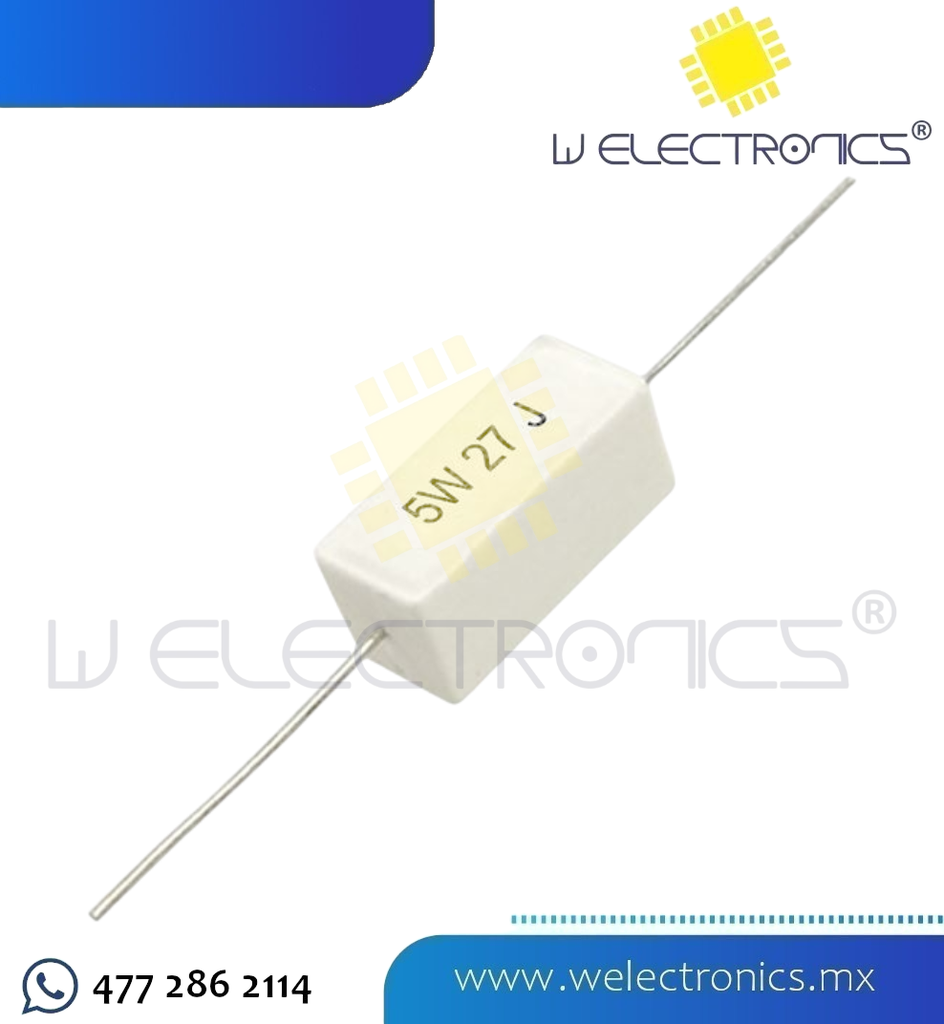 RESISTENCIA CERÁMICA 5W