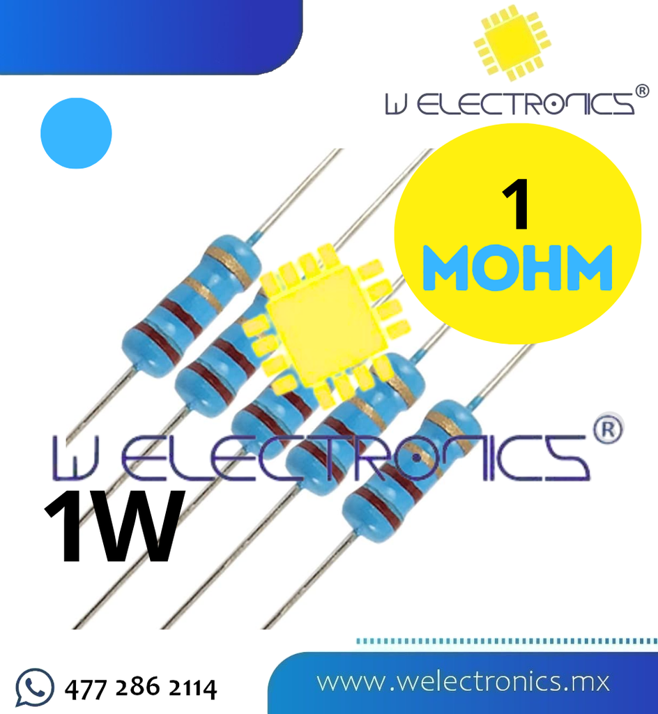 RESISTENCIA CARBÓN 1W