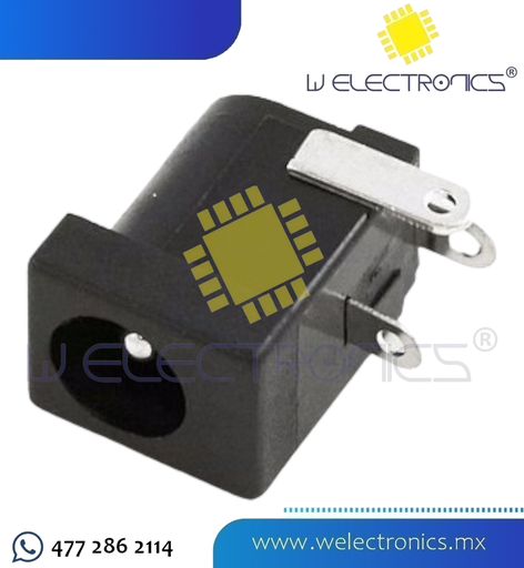 [705-571] CONECTOR JACK HEMBRA 5.5 MM X 2.1 MM