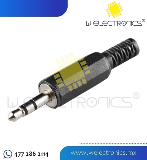 [705-895] PLUG 3.5 MM ST PLASTICO C/RESORTE