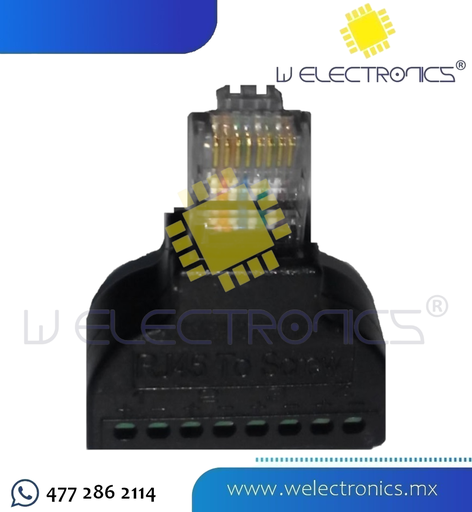 [863-648] ADAPTADOR T/RG45 C/TERMINAL ATORNILLABLE