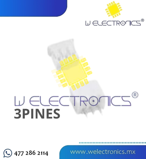 [CON-403] CONECTOR DE 3 PINES MOLEX 2.54MM