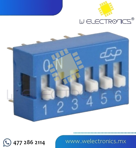 [835-950] DIP SWITCH DE 6