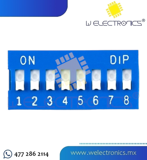 [835-965] DIP SWITCH DE 8