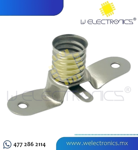 [245-531] PORTAFOCO DE ROSCA C/TERMINALES BASE E10