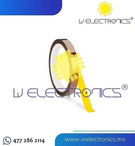 [110-508] CINTA RESISTENTE AL CALOR KAPTON 5MM 33M