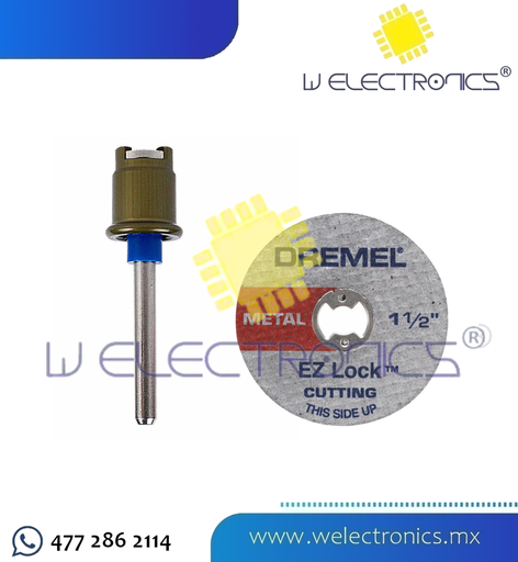 [DREMEL9] EZ LOCK MANDRIL Y DISCOS