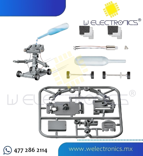 [870-256] ROBOT IMPULSADO POR AGUA SALADA 1V 50MA