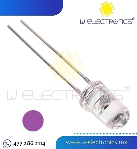 [245-823] LED ULTRABRILLANTE 5MM MORADO