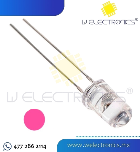 [245-824] LED ULTRABRILLANTE 5MM ROSA