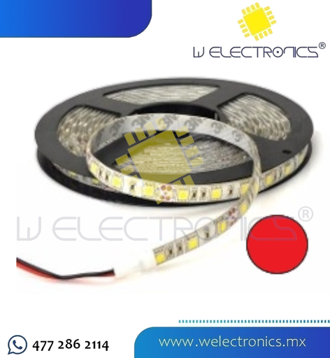 [245-983] TIRA DE 300 LEDS P/EXTERIOR 5M ROJO FRIO