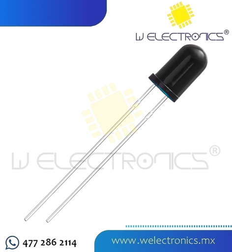 [LED5100] LED INFRARROJO RECEPTOR 5MM