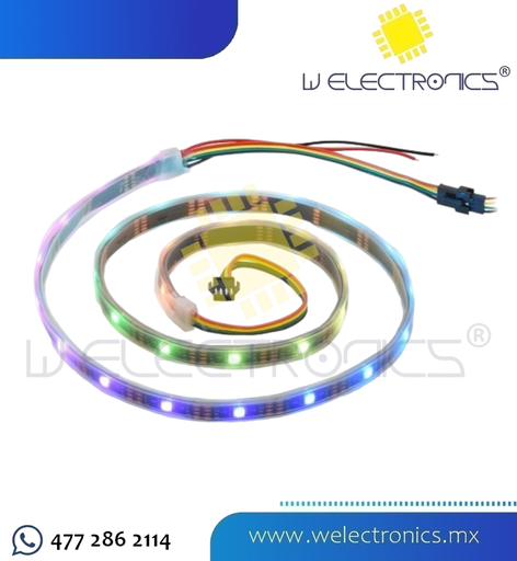 [TDL1001] TIRA DE 30 LEDS P/EXTERIORES 1M RGB