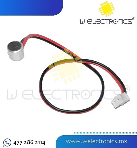 [870-398] MICROFONO MINI CON CABLE 32DB