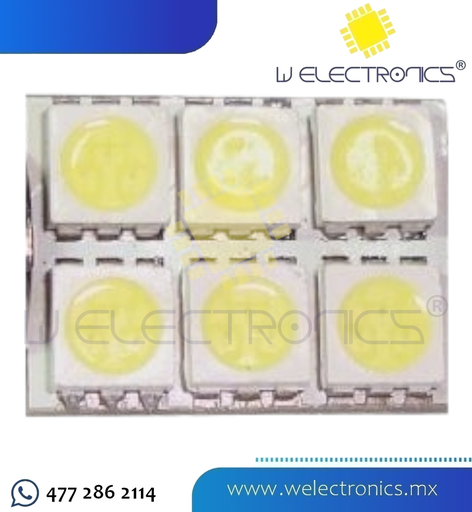 [245-730] MODULO 6 LEDS BLANCO