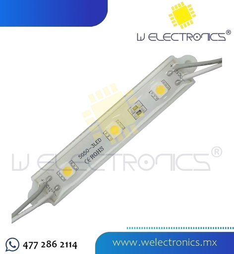 [246-065] MODULO DE 3 LEDS SMD VERDE 5050