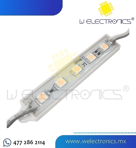 [246-072] MODULO DE 5 LEDS SMD AMARILLO 5050