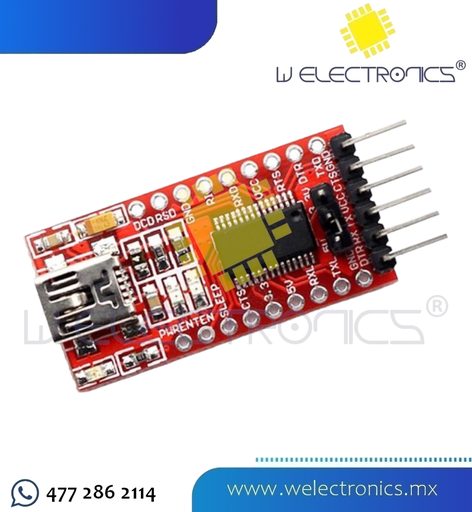[MOD0022] MODULO FTDI USB UART