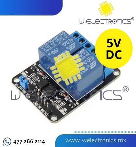 [MOD0028] MODULO DE 2 RELEVADORES 5V DC