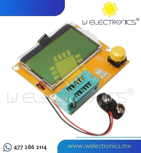 [MOD0052] MODULO TESTER P/COMPONENTES ELECTRONICOS PASIVOS