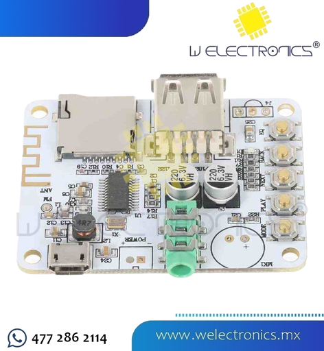 [MOD0087] MODULO REPRODUCTOR DE AUDIO BLUETOOTH