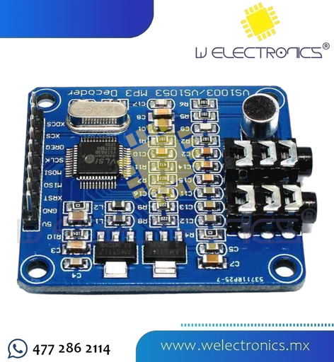 [MOD0090] MODULO DE DECODIFICACION VS1003