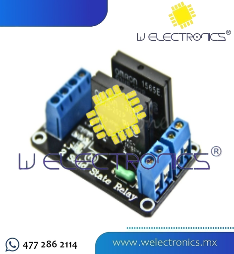 [MOD0092] MODULO DE 2 RELEVADORES ESTADO SOLIDO 5V