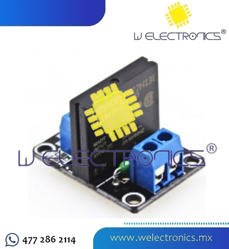 [MOD0093] MODULO DE 1 RELEVADOR ESTADO SOLIDO 5V