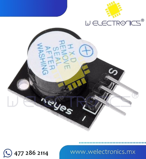 [MKY-012] MODULO KY-012 BUZZER ACTIVO