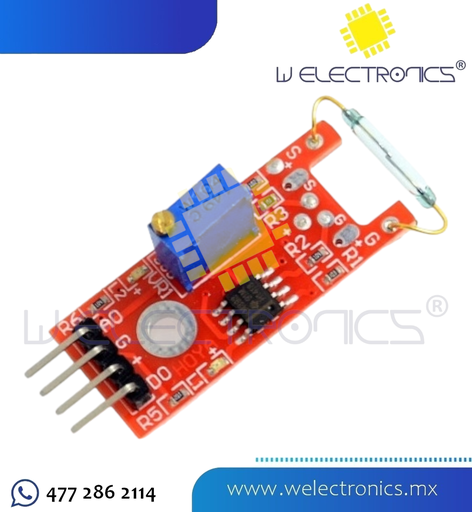 [MKY-025] MODULO KY-025 SWITCH MAGNETICO C/POTENCIOMETRO