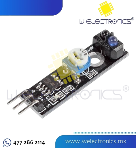 [MKY-033] MODULO KY-033 SENSOR SEGUIDOR DE LINEA