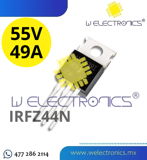 [IRFZ44N] MOSFET IRFZ44N 55V 49A