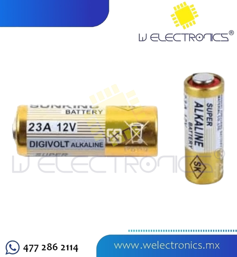 [660-420] PILA ALCALINA DE ALTO VOLTAJE 23 AE 12V A23GA/MN21