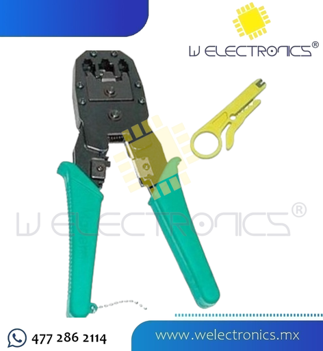 [863-994] PINZA TELEFONICA MET. PROF. 4 6 8 HILOS
