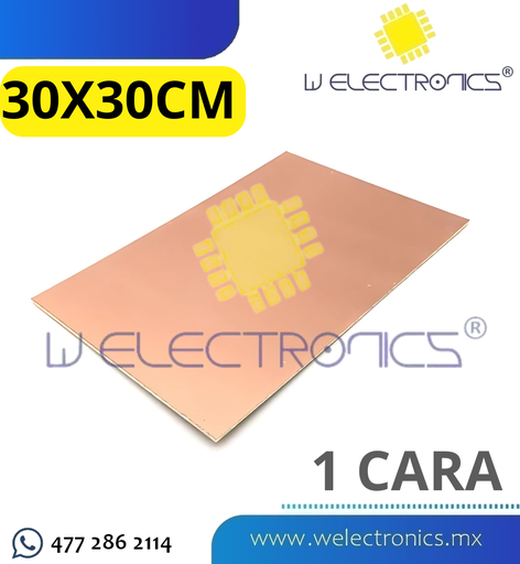 [690-492] PLACA DE 1 CARA 30X30CM