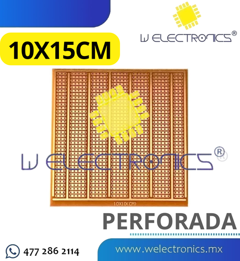 [690-523] PLACA FENOLICA 1.5MM DE 10X15CM T/PROTOBOARD