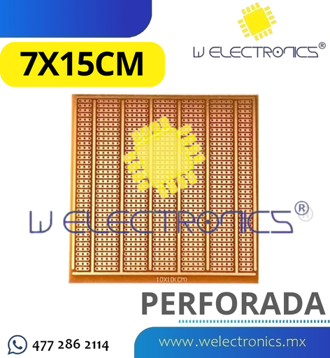 [690-800] PLACA FENOLICA 7X15CM T/PROTOBOARD