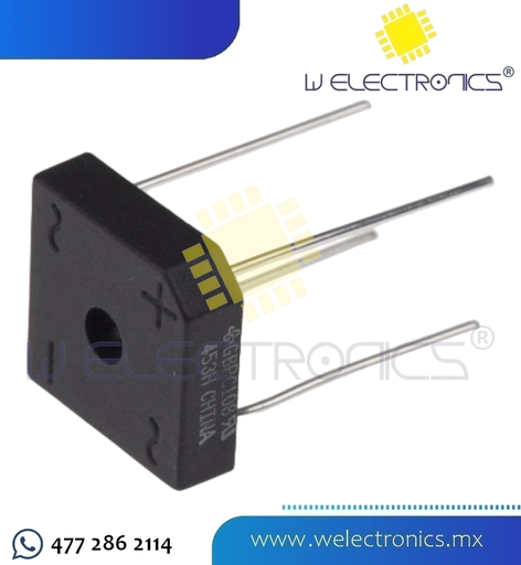 [803-351] PUENTE DE DIODOS 6A 1000V